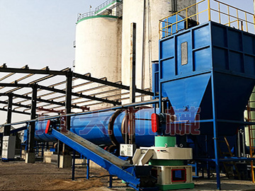 中药渣烘干机设备