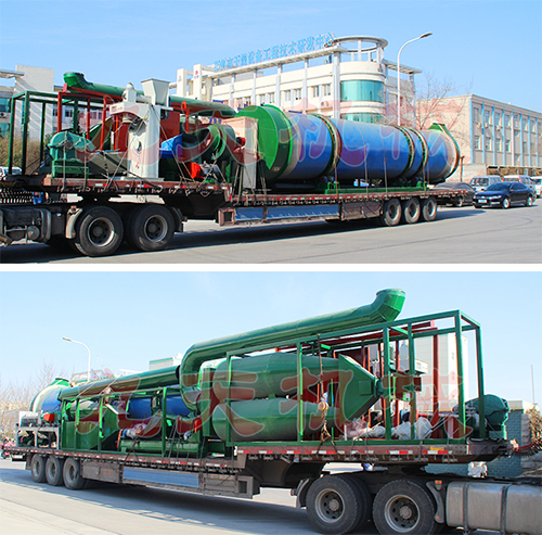 燕京酒糟干燥项目发货