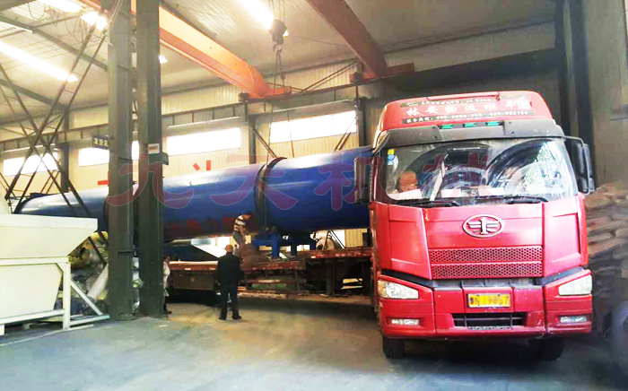 药渣烘干机发货